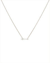 Custom 14k white gold diamond Sagittarius compatibility pendant Necklace, the perfect gift for astrology lovers