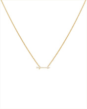 Custom 14k yellow gold diamond Sagittarius compatibility pendant Necklace, the perfect gift for astrology lovers
