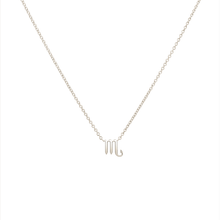 Custom Sterling sliver Scorpio compatibility pendant Necklace, the perfect gift for astrology lovers