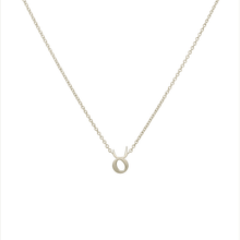 Custom 14k white gold Taurus compatibility pendant Necklace, the perfect gift for astrology lovers