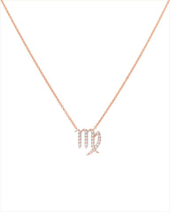 Virgo Diamond Necklace